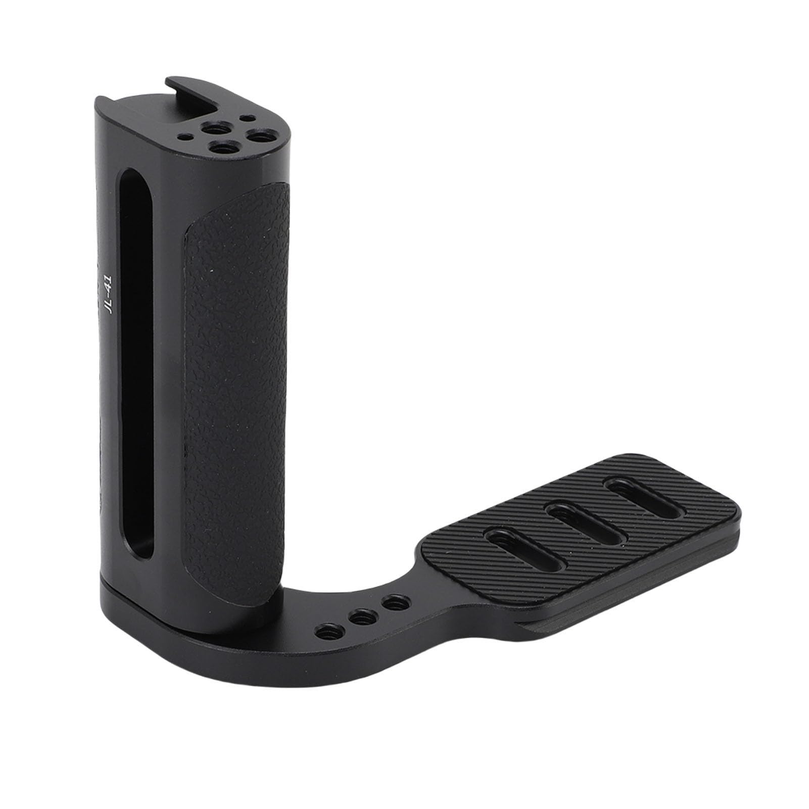Tosuny Maniglia Universale per Fotocamera Sinistra, Impugnatura con | Aluminum Side Handle for Mirrorless DSLR, Cold Shoe Mount, 1/4 Inch Thread Holes for Tripod