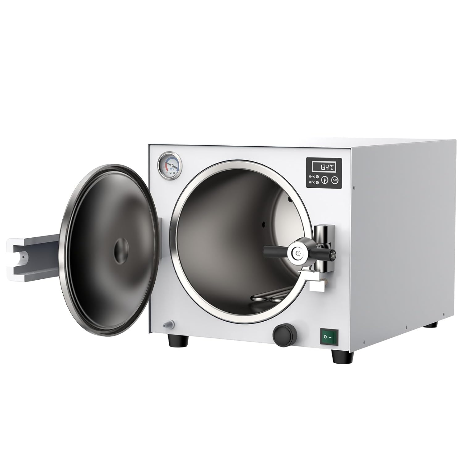 20L Autoclave Sterilizer Steam Autoclave Machine – Tabletop Class N High Pressure Steam Sterilizer with Digital Control & Fast Cycle – for Tattoo, Beauty Salon, Lab & Solid Tools