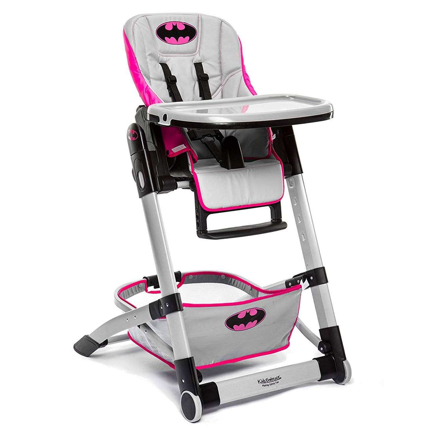 Kids Embrace DC Comics Adjustable Height Reclining Deluxe High Chair
