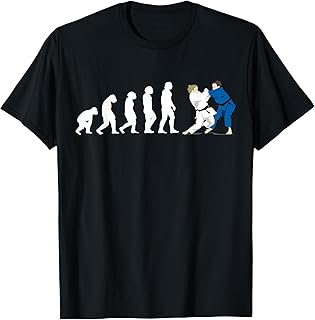 Judo Judoka Judoiste Ju-Jutsu Évolution Judo T-Shirt