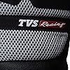 TVS Riding Gloves for Men-Mesh for Ventilation, Bike Riding Gloves with Touch Screen Compatible & Visor Wiper Fingertips, TPR Protection for Knuckles-Premium Bike Gloves for Riding Comfort (Grey-M)