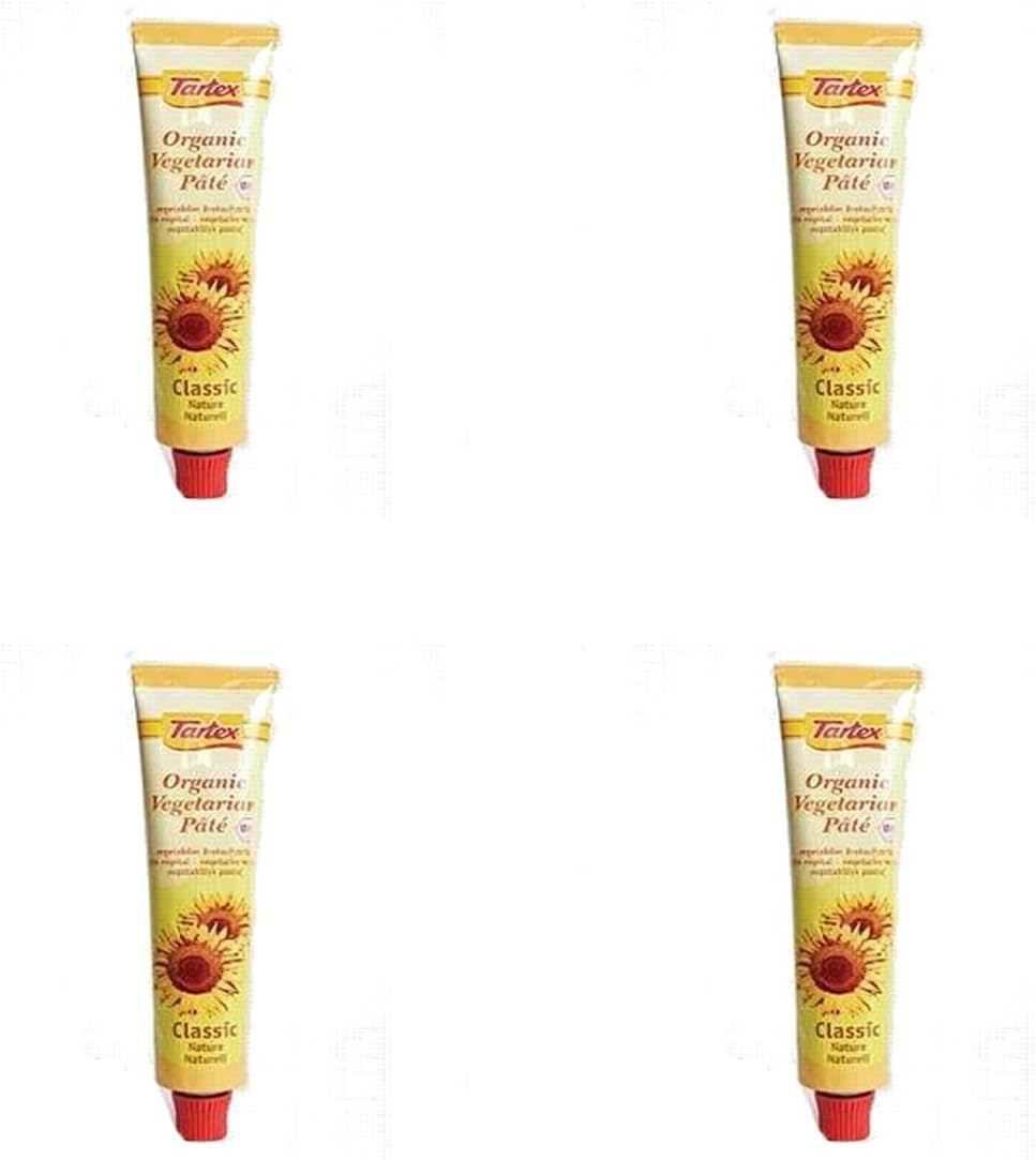 Tartex - Organic Vegetarian Pate - Classic - 200g (Pack of 4)