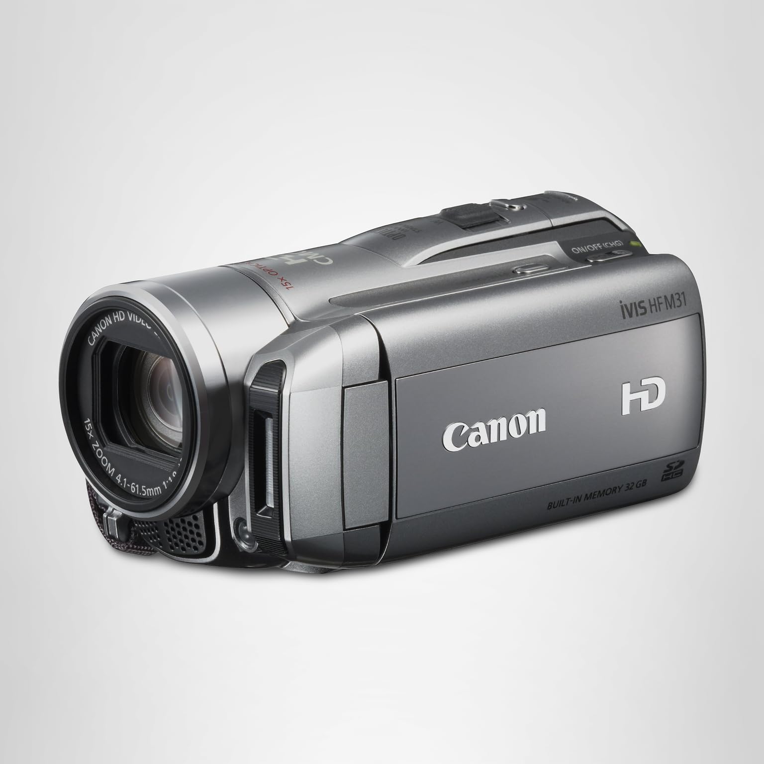 Amazon | Canon フルハイビジョンビデオカメラ iVIS HF M31 シルバー