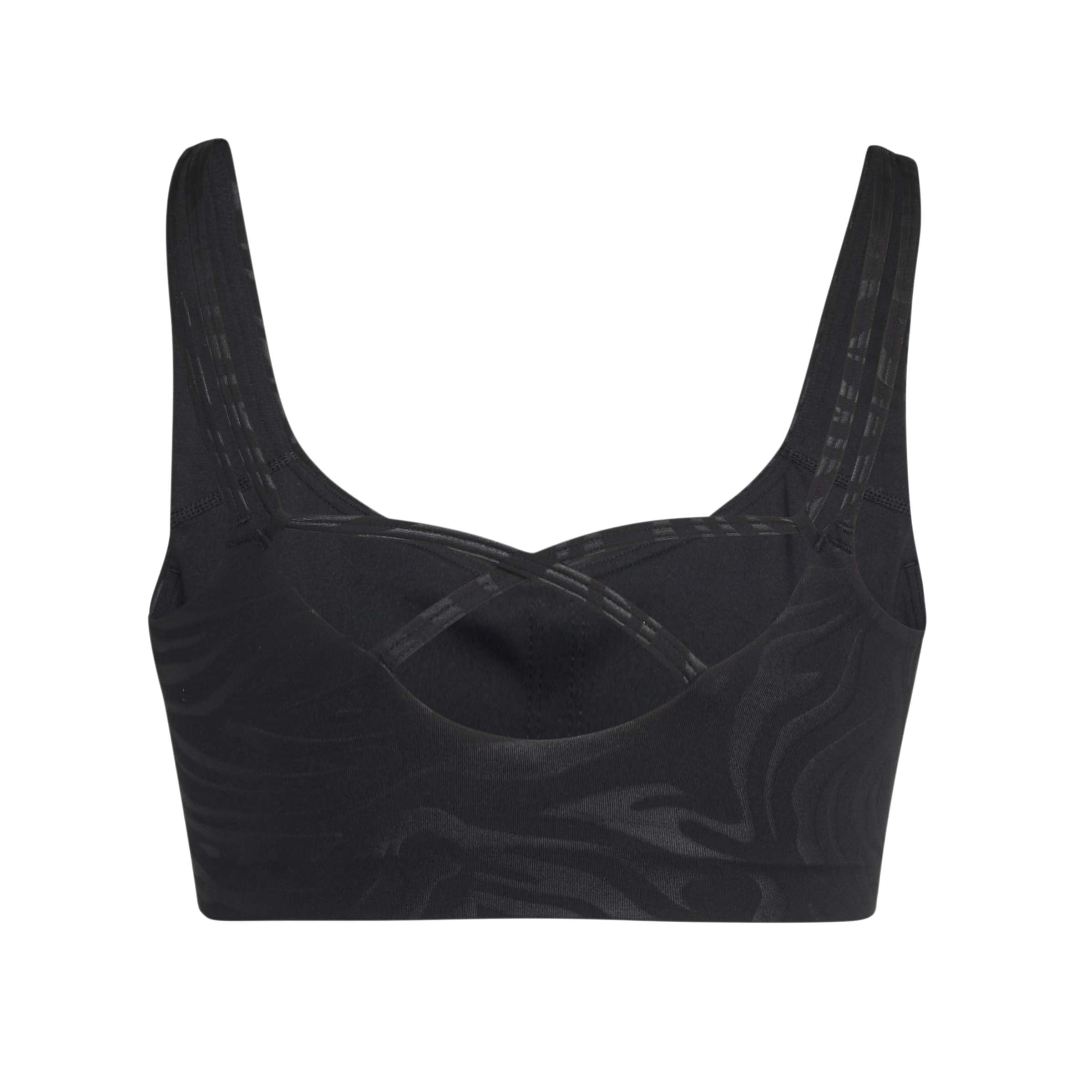 adidas Kobiety All Me Essentials Graphic Light Support Bra, black, M