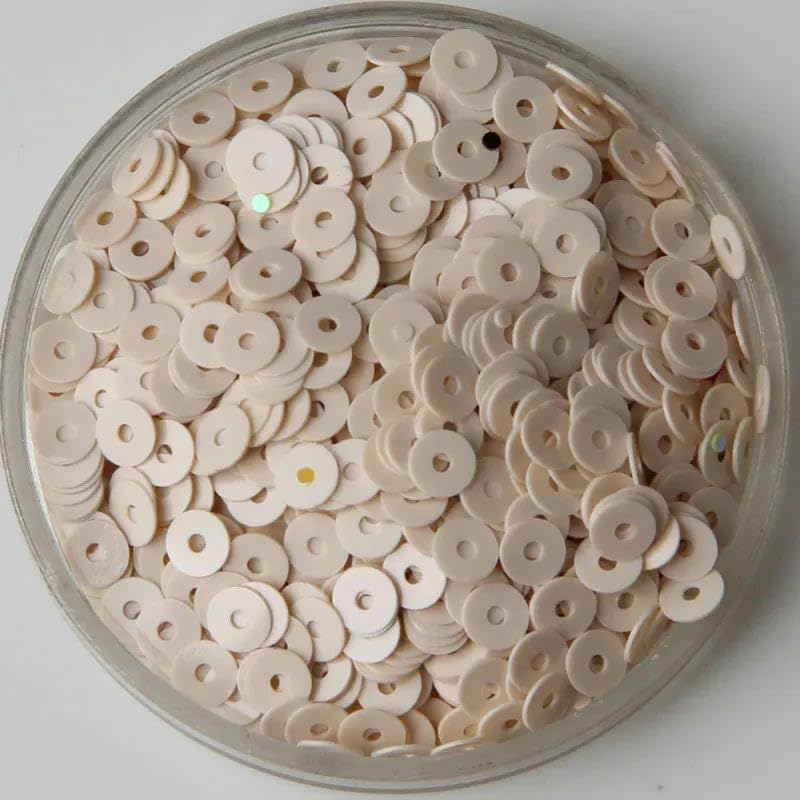 Cekiny do szycia, arkusz 50 g/kolorowa torba porcelanowa ze średnim otworem, do rzemiosła, duża, okrągła do odzieży / akcesoria do torebek, DIY, 3/4/5/6/8/10 mm(Red 2,6 mm 20g)