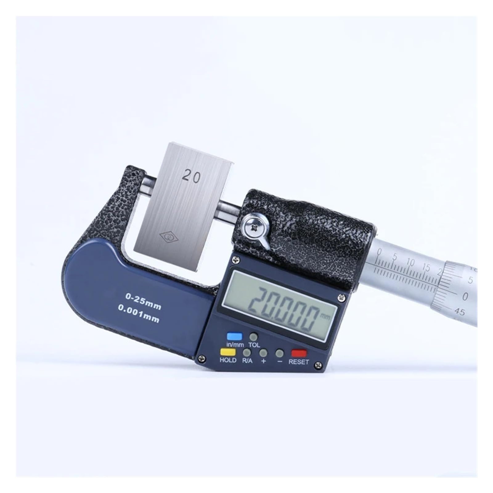 0,001 mm Cyfrowy mikrometr zewnętrzny 0-25 mm 25-50 mm 50-75 mm 75-100 mm Elektroniczny mikrometr Suwmiarka Niski błąd(0-25MM TYPE B)