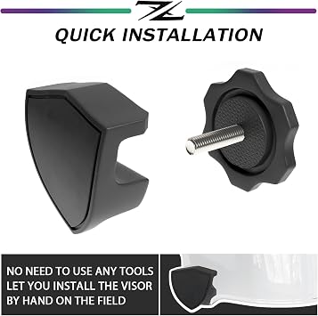 Tinted Football Visor, Fits Youth and Adult Football Helmets