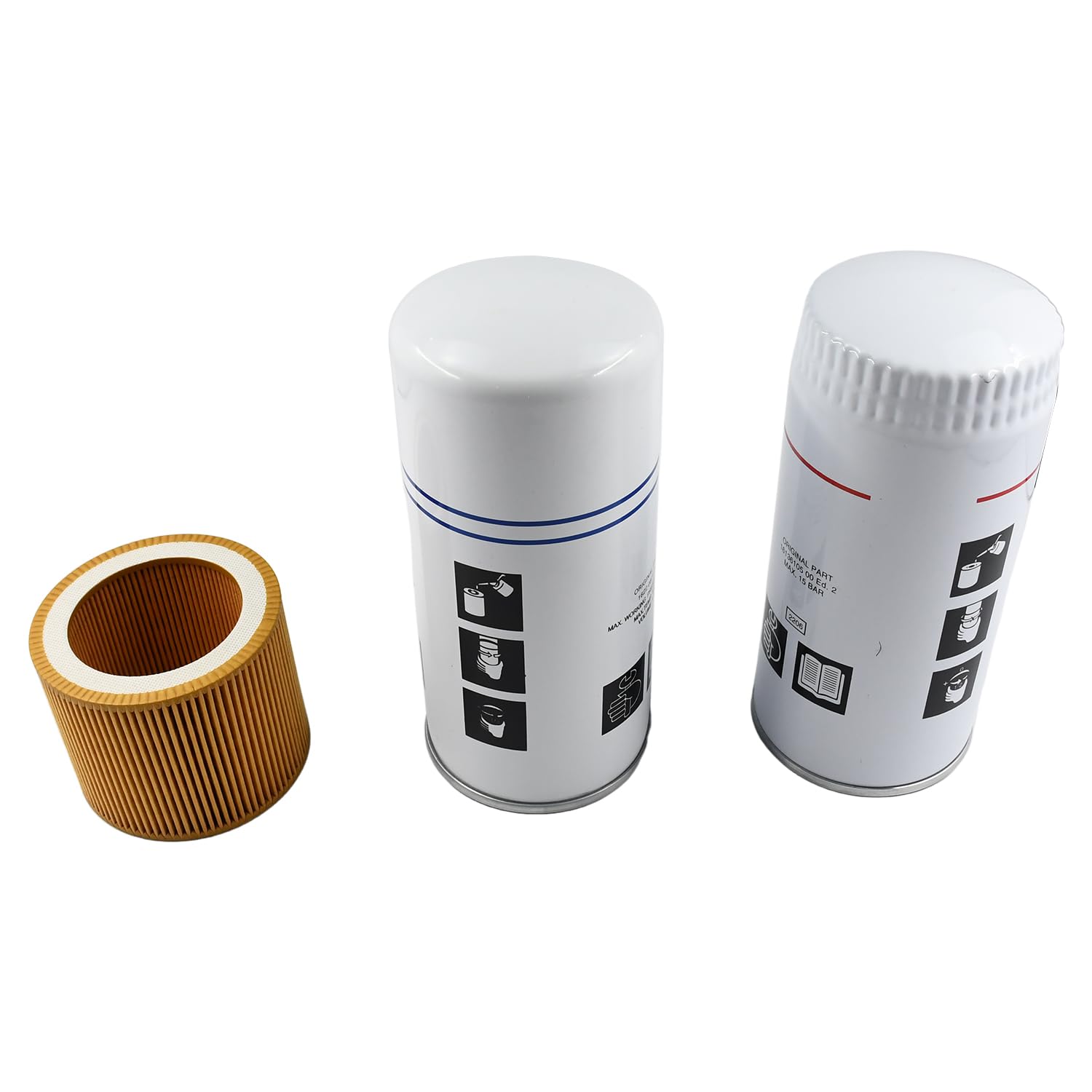 Texxparts Filter Kit 2901085200 Compatible with Atlas Copco Compressor GX7 11