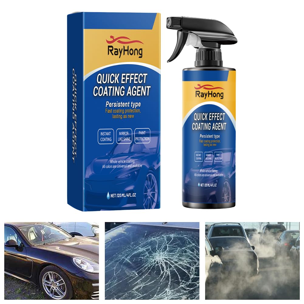 Spray de Revêtement Limlex pour Véhicules, Agent de Revêtement Avancé à Action Rapide pour Voiture, Polish Liquide Verre pour Voiture, Agent de Renouvellement en Spray pour Auto, Voitures, SUV