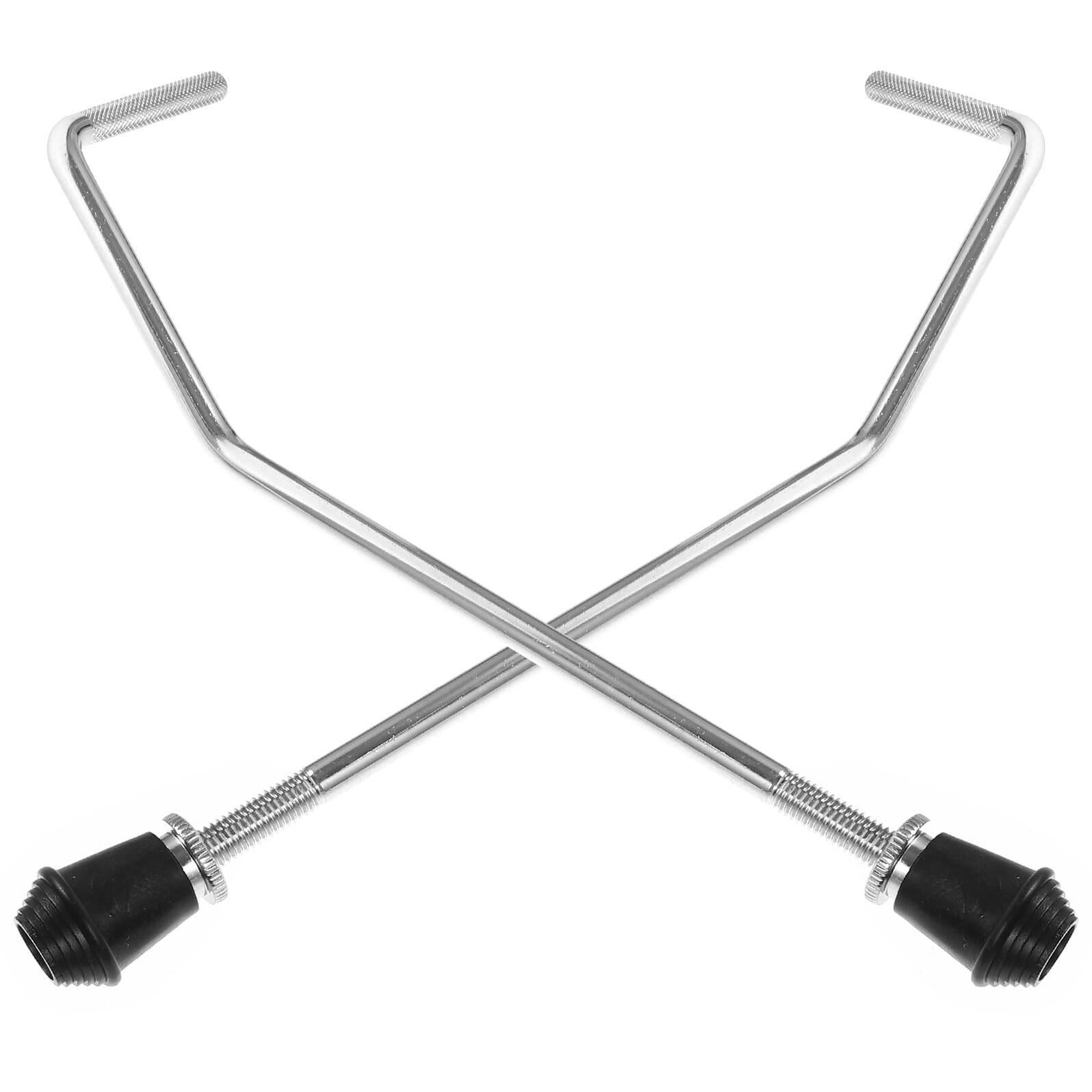 Supporto Per Tamburo Tom in Metallo 2 Pezzi, Supporto Per Strumento a Percussione Regolazione Rapida, Accessorio Stabile Per Batteristi e Performance