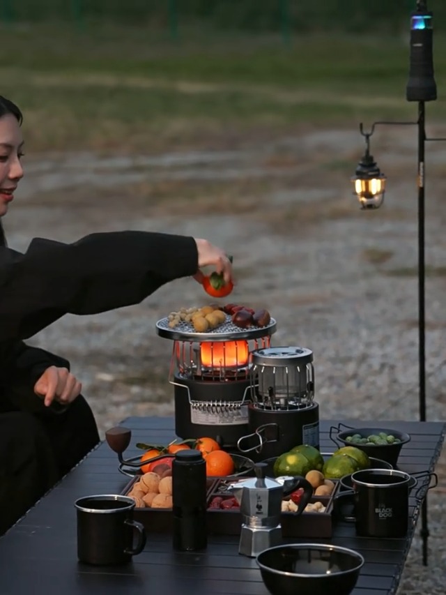 Amazon | Blackdog 暖房ストーブ 0.55kg超軽量 小型 暖房/お湯/調理