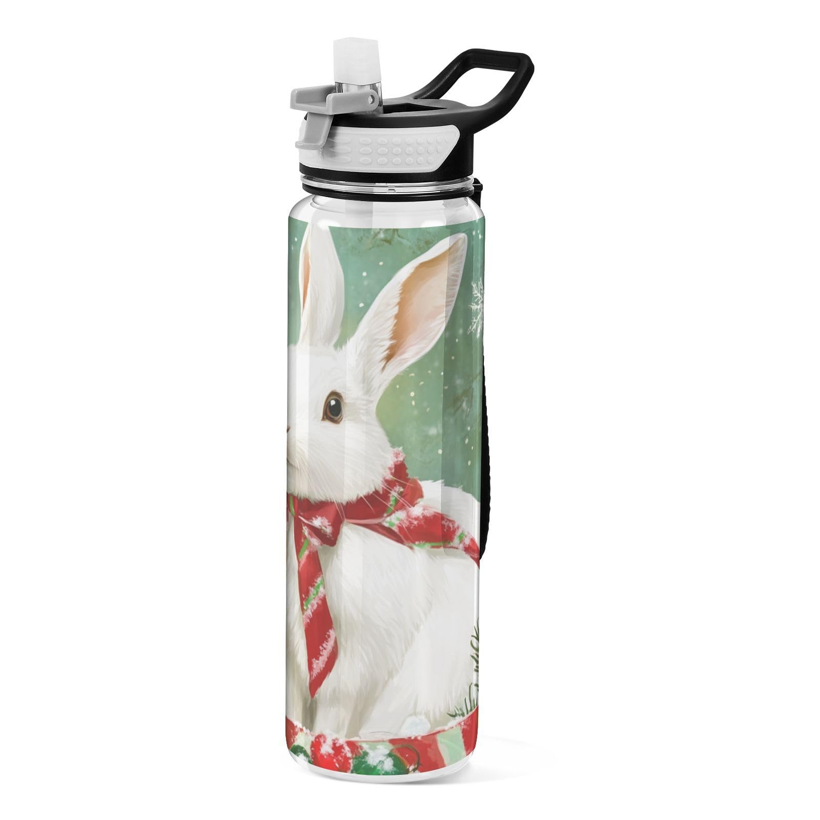 Bouteille d'eau réutilisable Tritan sans BPA non toxique sport 887ml