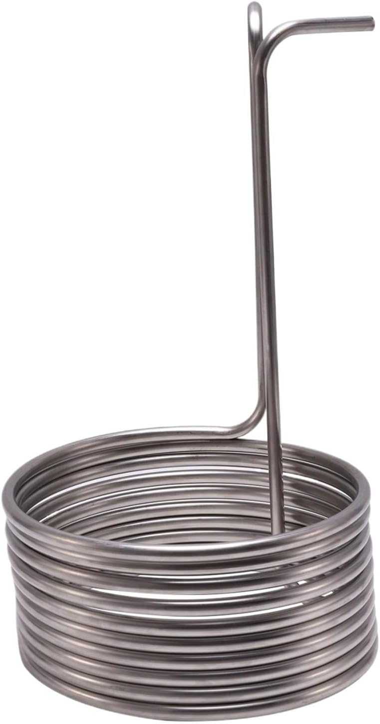 Immersion Cooling Coil, Stainless Steel Wort Chiller For Beer Home Brewing Wort Cooler 9.52 * 0.5mm*8m