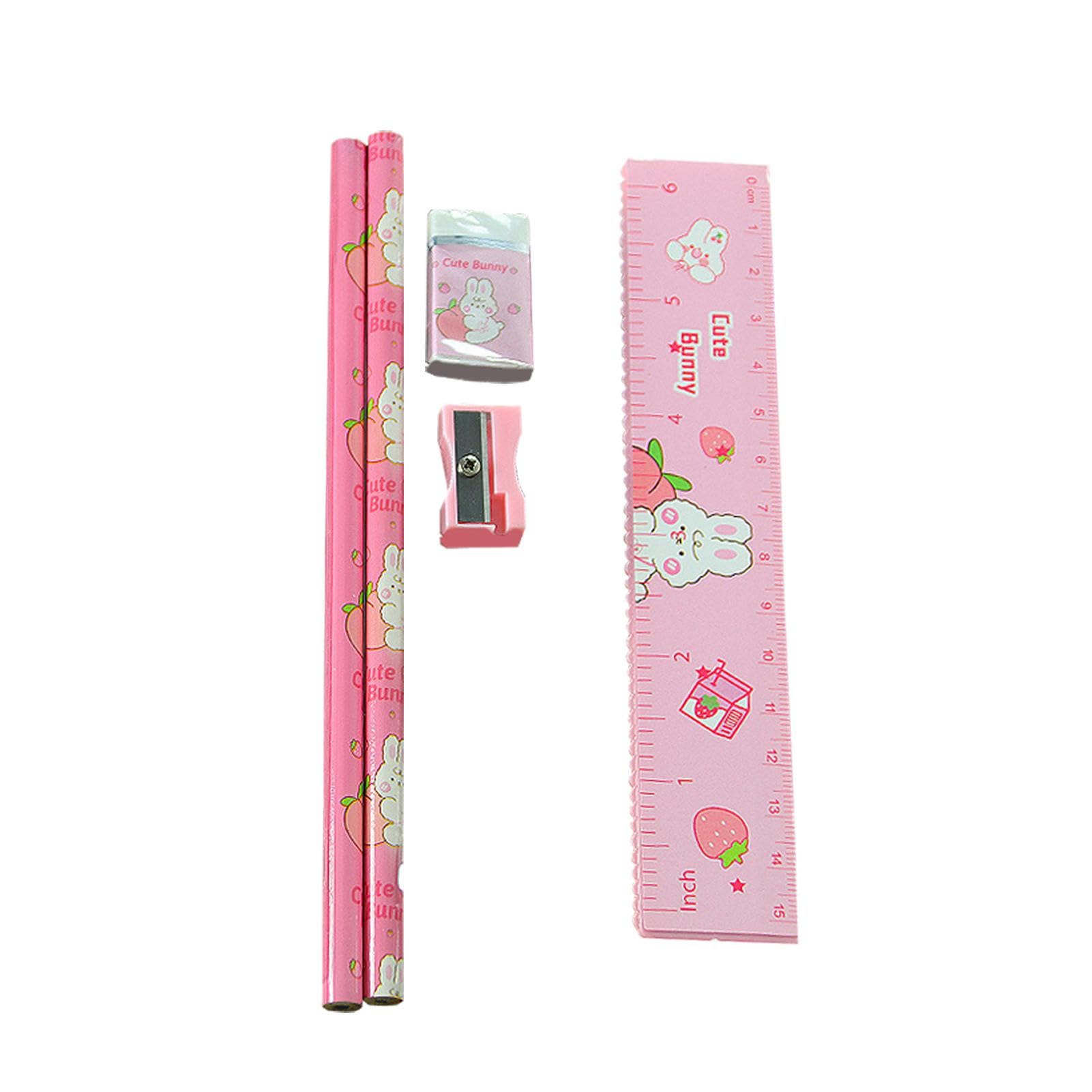 Amazon.co.jp: Yhzzuub 女の子向け文具セット、学校文具,文房具・文具
