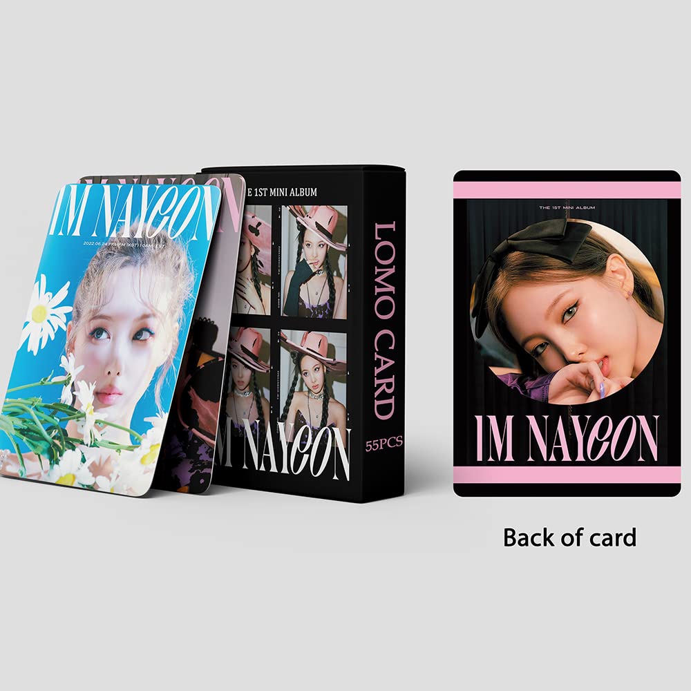 55 Tarjetas Photocards De Nayeon (TWICE) – Lomo Cards Kpop – Tamaño 3.5″ X 2.5″ – Regalo Para Fans