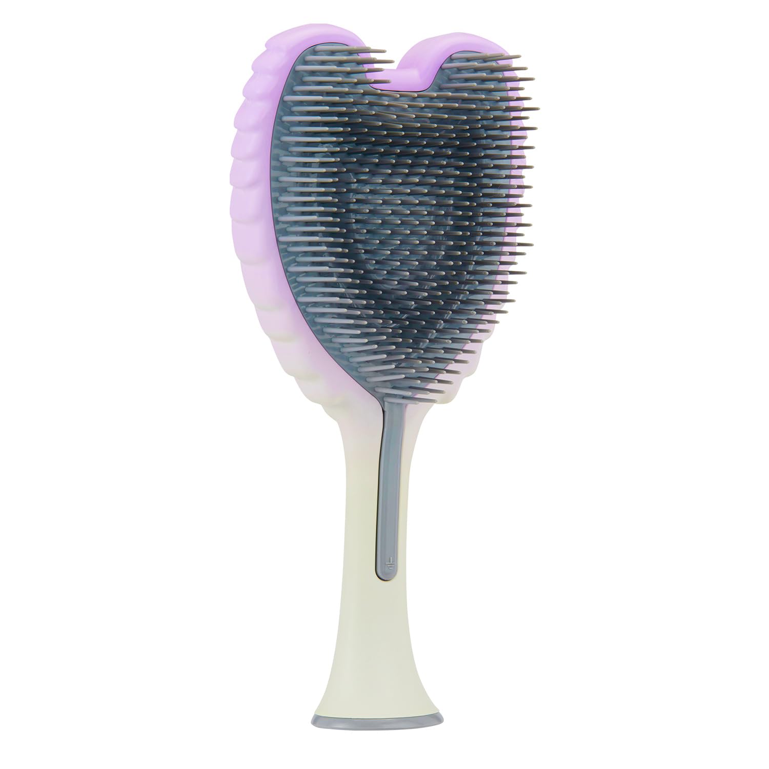 Tangle Angel Detangling Hair Brush - Anti Static Angel Wing Hair Brush with Soft & Flexible Bristle for Straight & Wavy Hair, Women Detangler Brushes for Dry & Wet Hair,: Ombre Lilac/Ivory