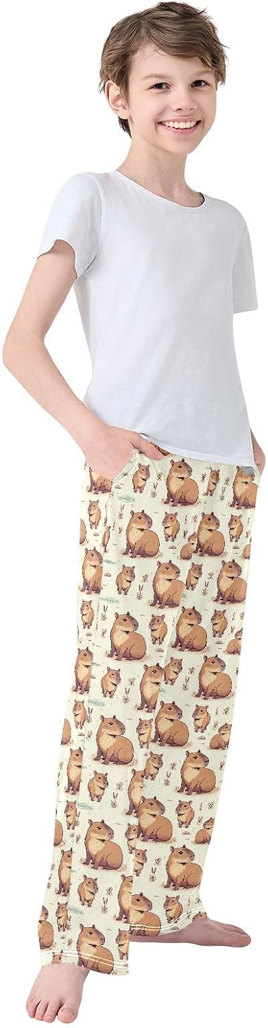 ALAZA Pajama Lounge Pants Long Sleep Pajama Bottoms with Pockets