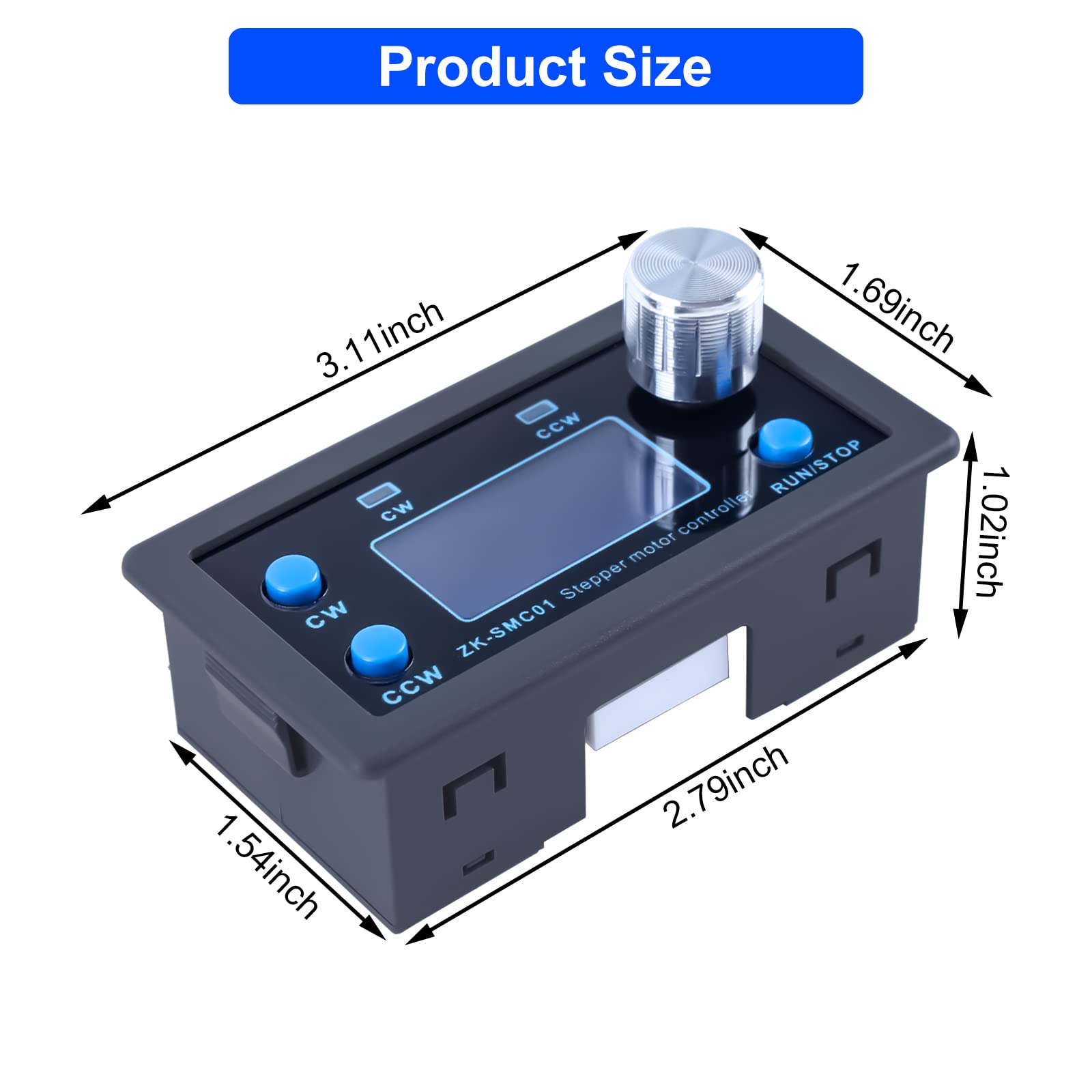 Image secondaire de Contrôleur de moteur pas à pas CNC PEMENOL avec réglages avancés
