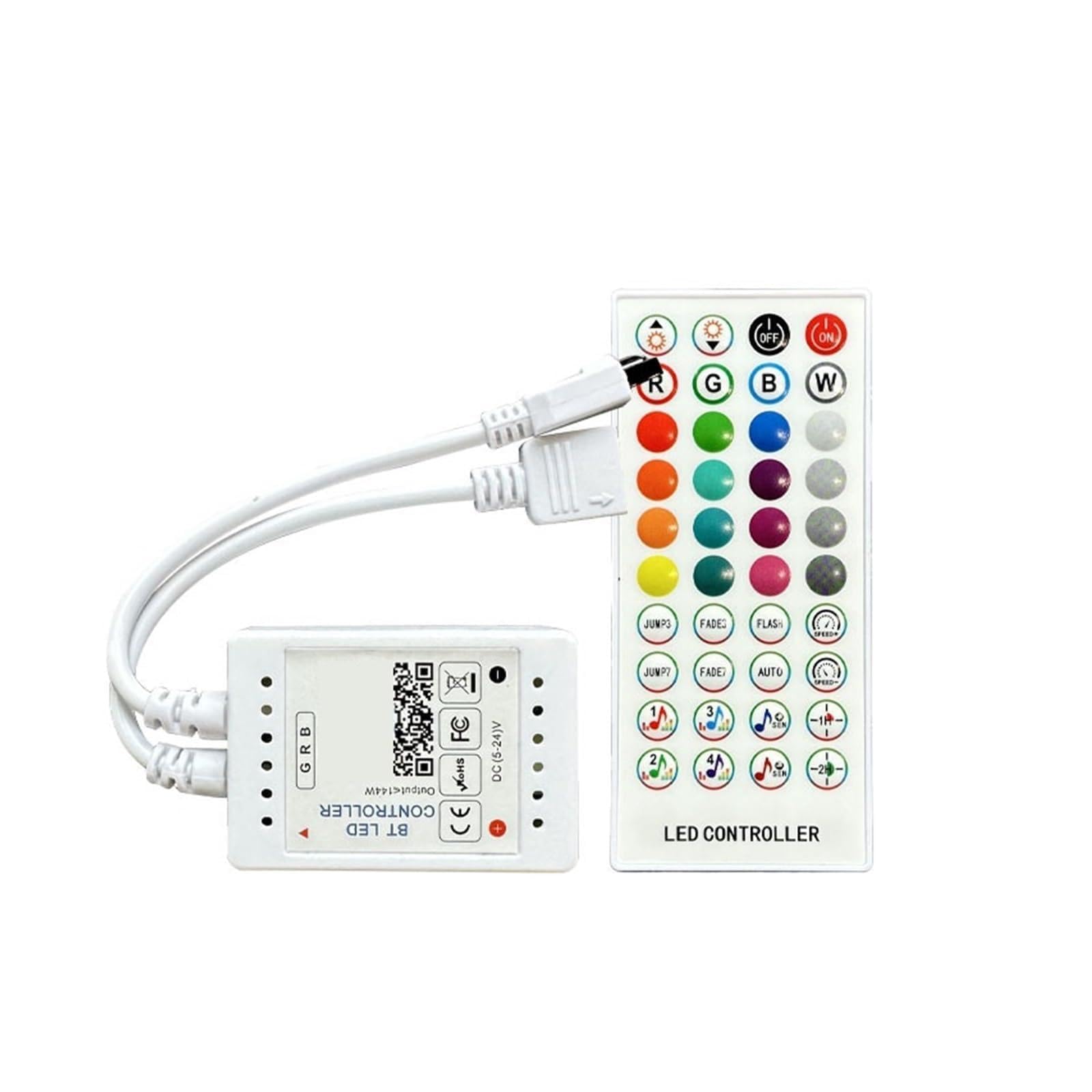Variateur LED contrôleur rgbw gradation ruban bande lumineuse avec télécommande