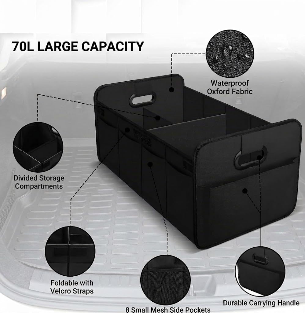 Auto Organizzatore Bagagliaio per Audi A3 8V 2012-2020