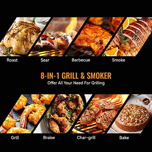 Z Grills Wood Pellet Grill & Smoker, 8 In 1 Bbq Grill For Outdoor Cooking, Auto Temperature Control, 697 Sq In Cooking Area, 7002E #TOP5