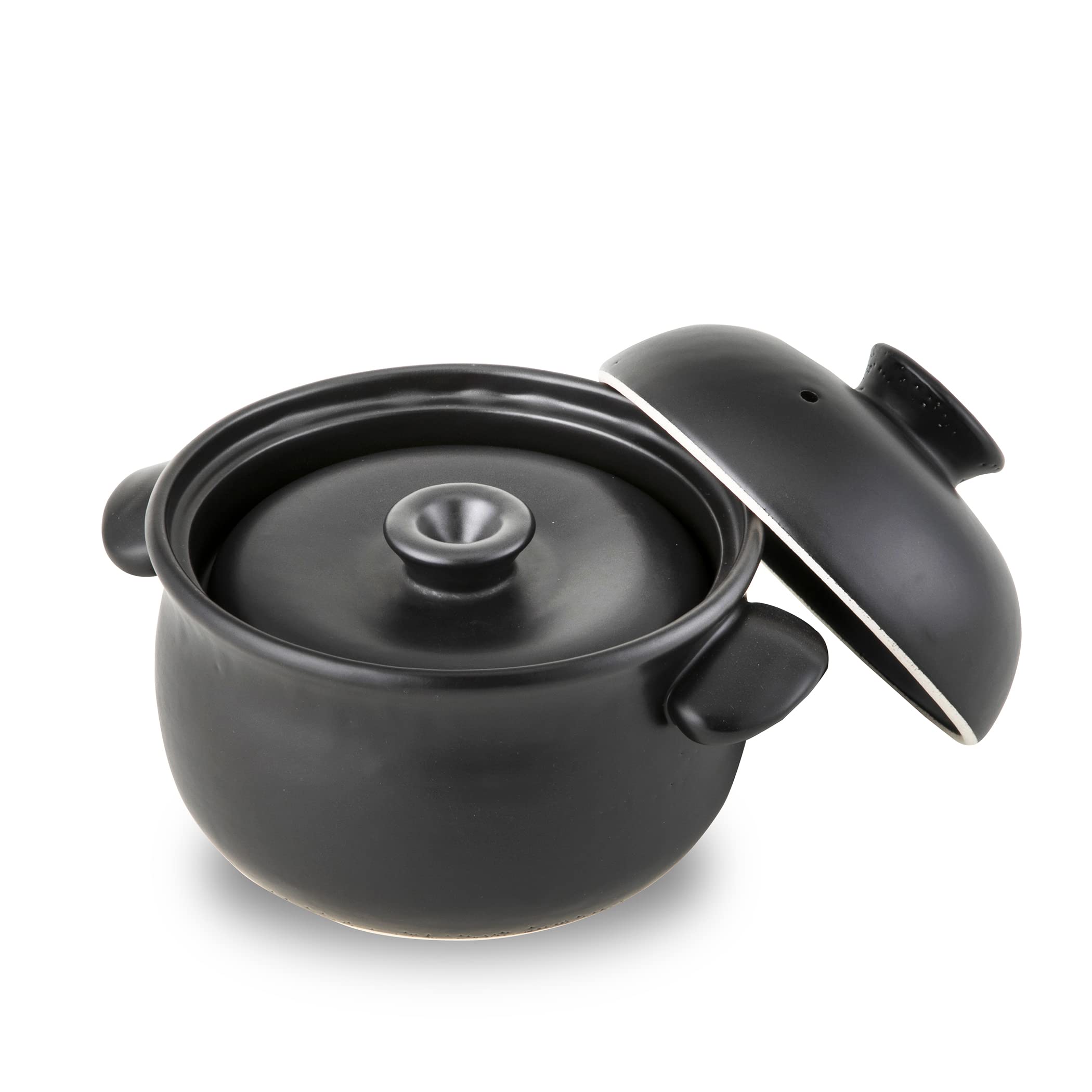 雲井窯 御飯鍋 黒楽 三合炊き ご飯鍋 黒 3合炊き | 商品詳細 | 高島屋オンラインストア