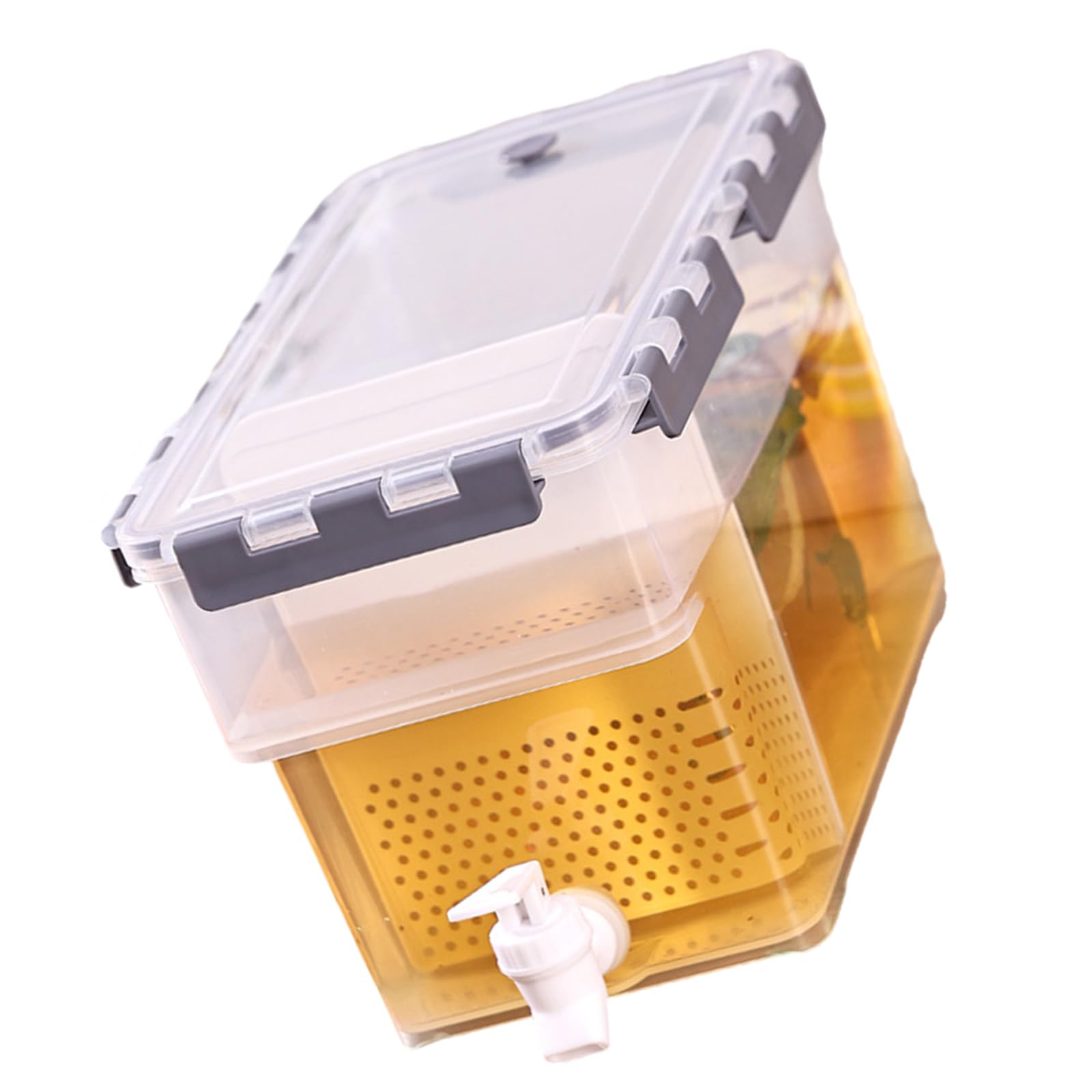 Xjdzineq Leak Proof Cold Beverage Dispenser with Tap Refrigerator Water Pitcher Fridge Storage Cocktails Container Refrigerator Drink Dispenser