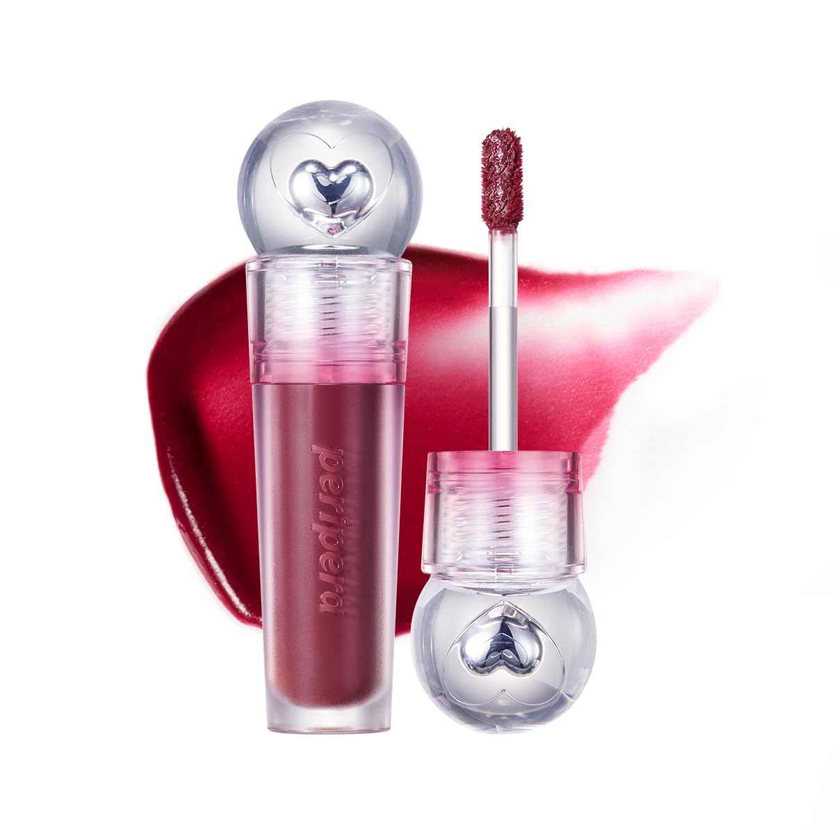 Peripera Ink Jellable Tint, Lip Stain, Korean Lip Tint, High Pigment Color, Longwear, Weightless, Moisutizing, Hydrating (05 COOL LUCK COOL LUCK, One