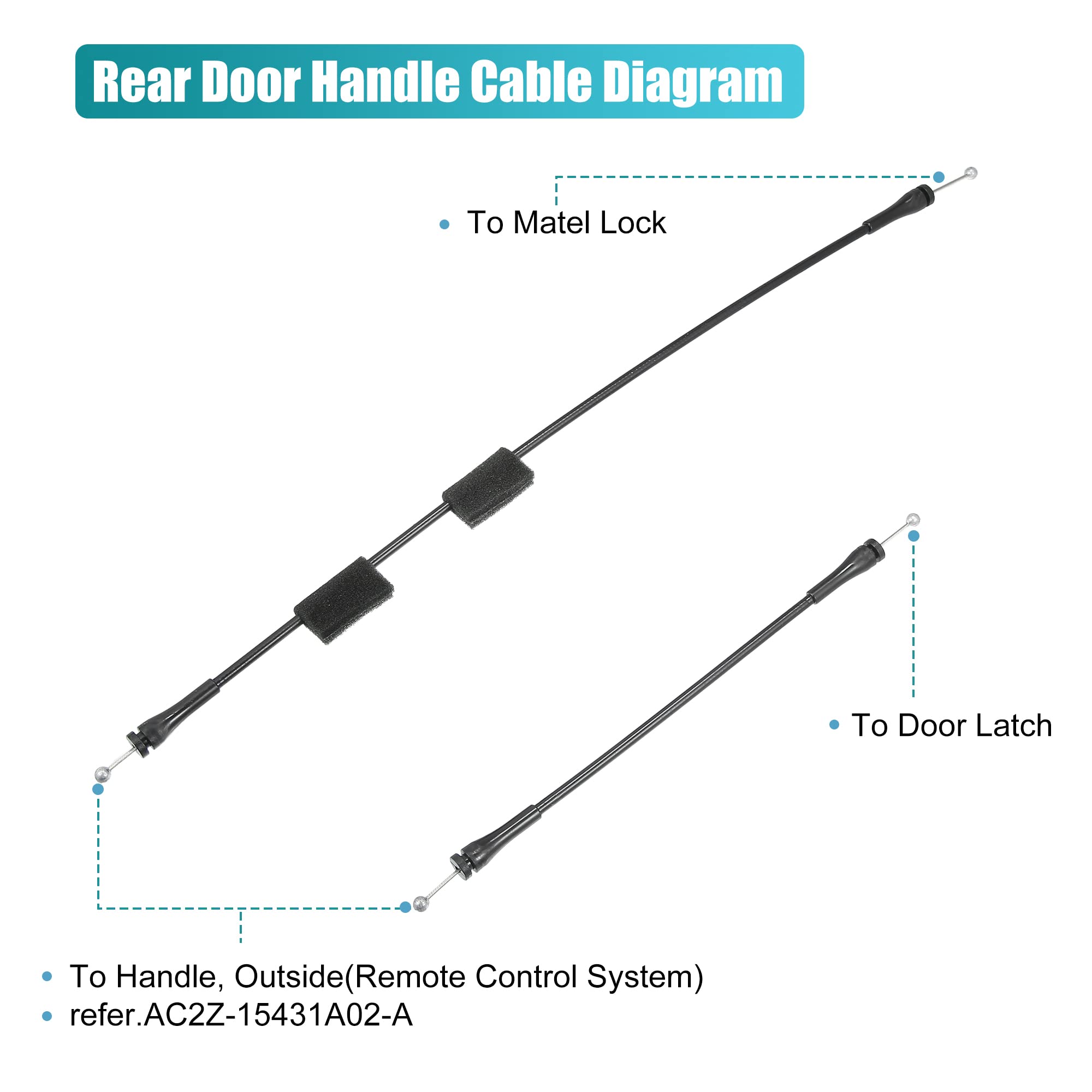 Amazon.com: X AUTOHAUX Rear Right Side Cargo Door Latch Release