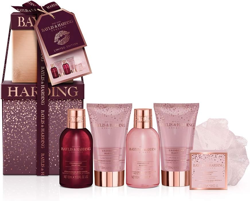 Baylis & Harding Cranberry Martini Mini Stack Giftset