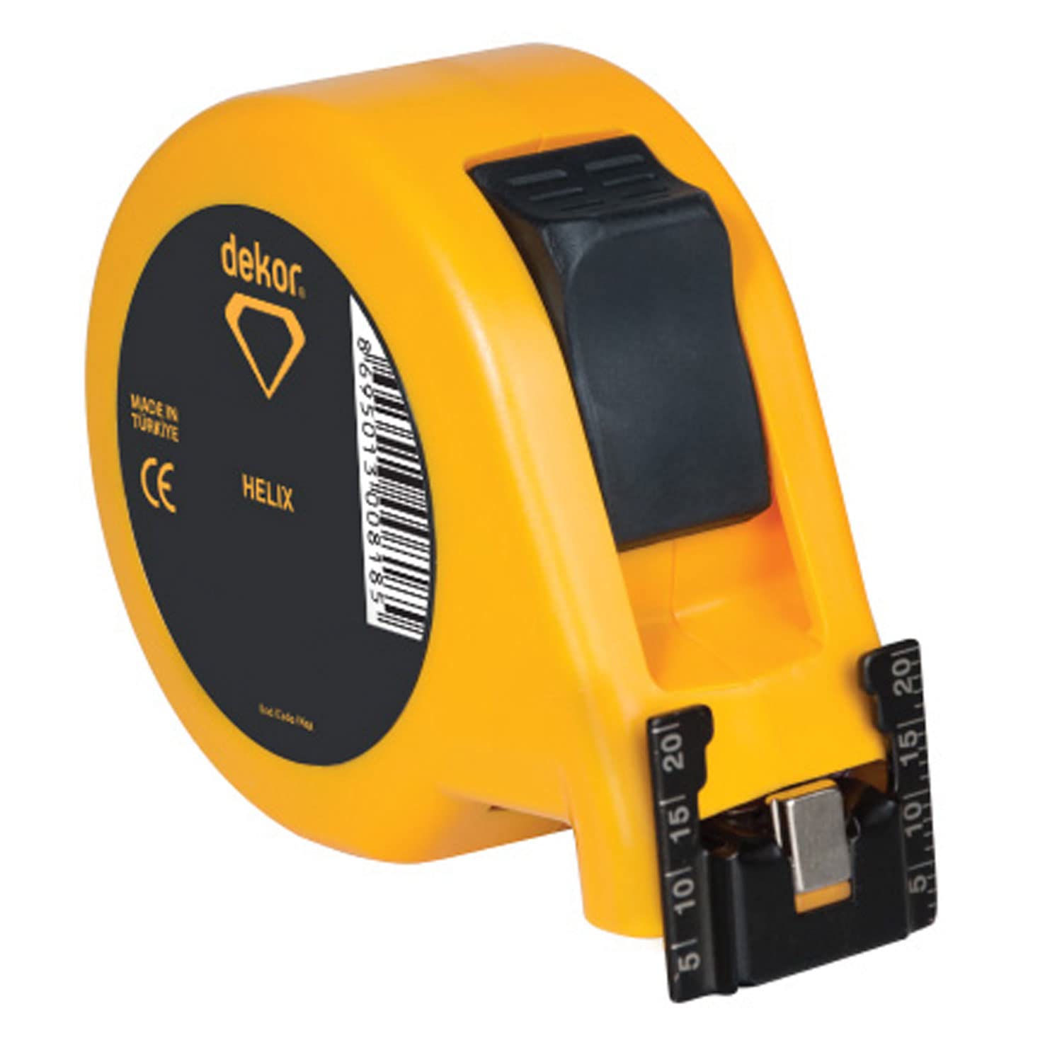 Badem10 Dekor 819 Helix Mıknatıslı Şerit Metre Uzunluk Ölçme 8 m x 25 mm