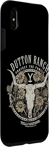 Vista 24 de Funda para iPhone 11 Yellowstone Dutton Ranch Steer Logo
