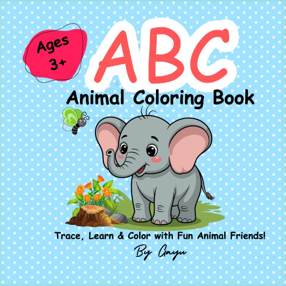 ABC Animal Coloring Book: ABC Tracing and Coloring