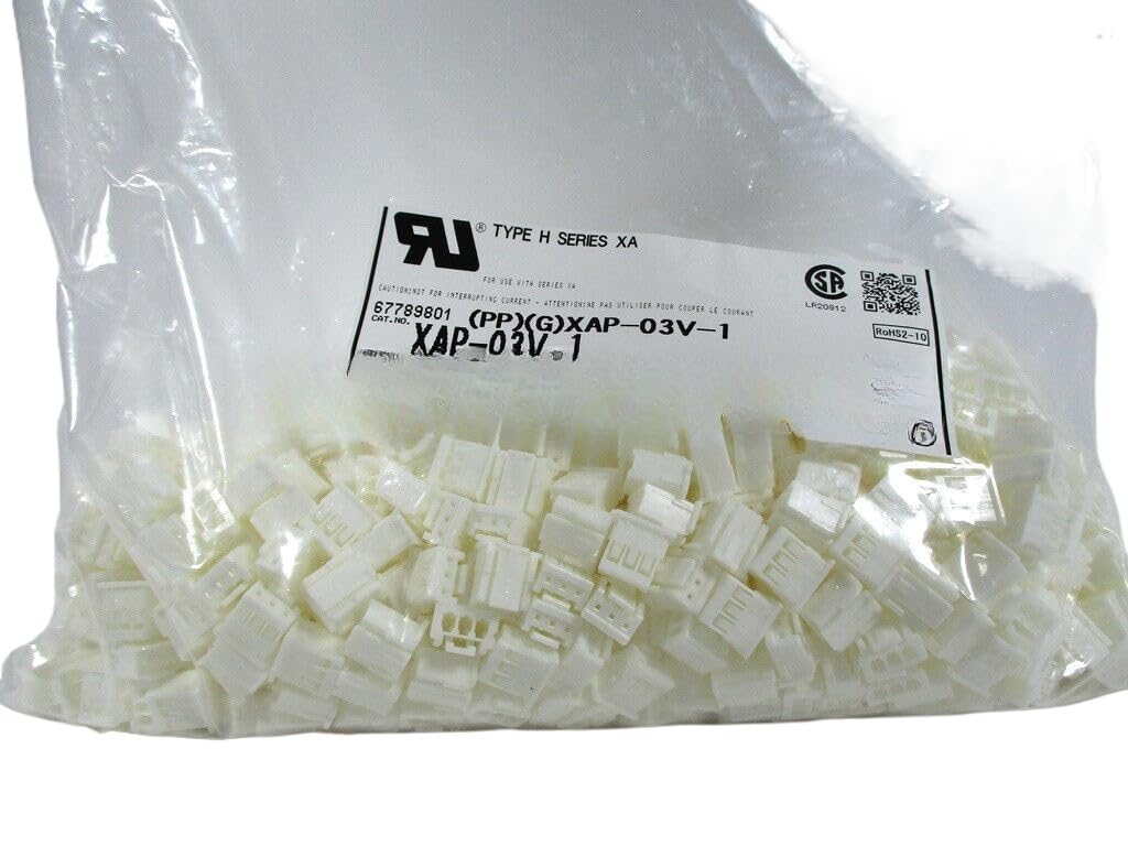 1000X/pack suitable for JST connector XAP-03V-1 connector terminal housing 3-pin 2.5mm