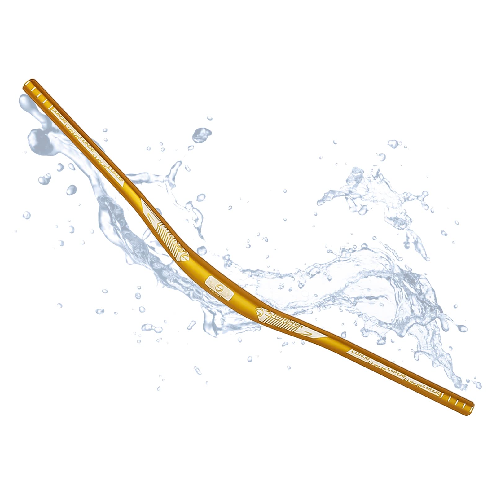 Wrtn Gold Aluminum Alloy Handlebar, 31.8Mm*720/780Mm Mountain Bike Handle Bar For Mtb Road Bike Handlebar Bicycle Accessories(,720Mm)