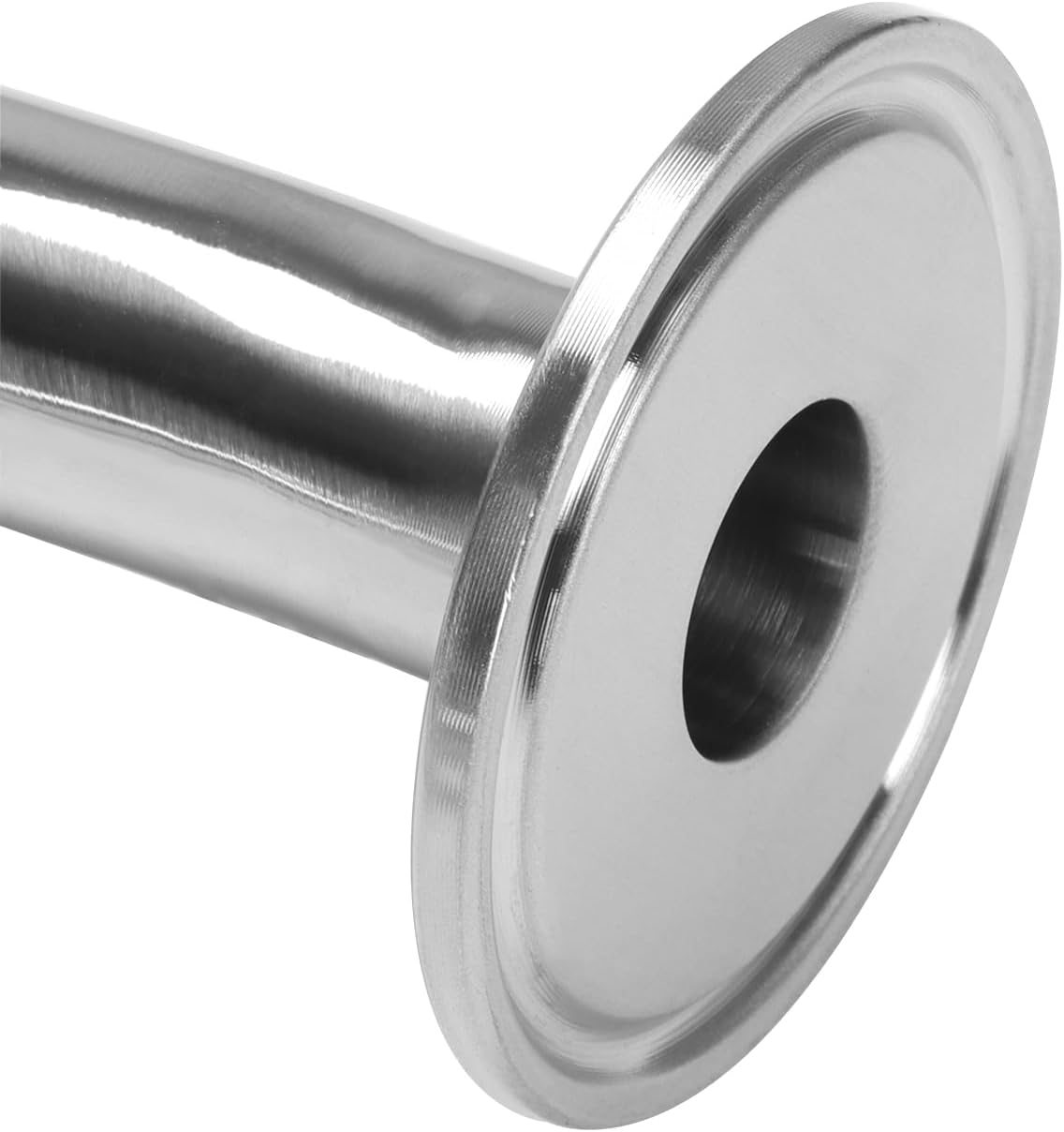 DERNORD 3 Way U Sanitary Ferrule Pipe Fittings Tri-Clamp Type Stainless Steel 304 (Pipe OD: 3/4 INCH)