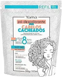 Pó Descolorante Yamá Para Cabelos Cacheados Refil 300g