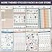 bloom daily planners Workday Essentials Planner Stickers - Productivity Variety Pack for Business Professionals - 8 Sheets / 802 Stickers - Meetings, Deadlines, Payday Icons for Work & Office