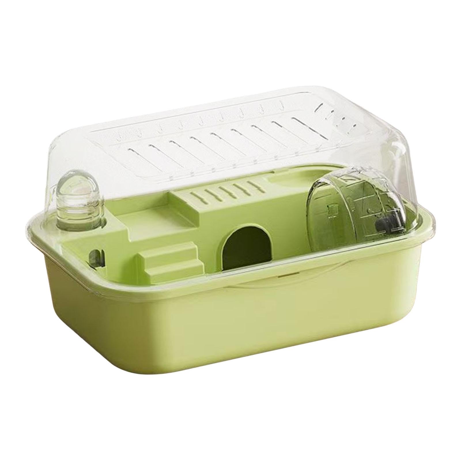 Baoblaze Grande Cage pour Hamster, Habitat, Maison de Jeu, avec Dessus ouvrable, Cage pour Petits Animaux, Maison pour Petits Animaux, gerbilles, Lapins, Vert