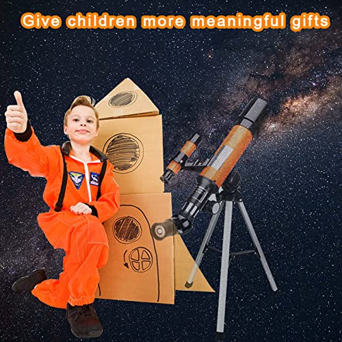 Telescopio refractor para niños, 50 mm apertura, 360 mm focal miniatura 4