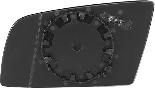 Miniatura 5 de X AUTOHAUX Espejo retrovisor de automóvil de repuesto de vidrio con placa trasera calefactada lado derecho del pasajero para BMW 550i 525i 528i