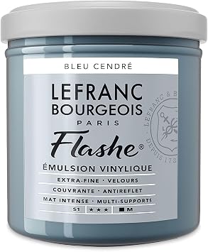 Lefranc & Bourgeois - Flashe Matte Artists Color - 125ml Jar - Blue Ash