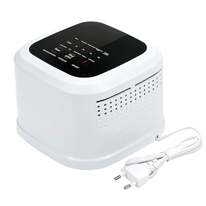 OROOBA 4-in-1 Air Purifier True HEPA Filter Lonizer Air Cleaner Deodorizer for Allergies Dust Odors Quiet Bedroom Odor Eliminator White EU