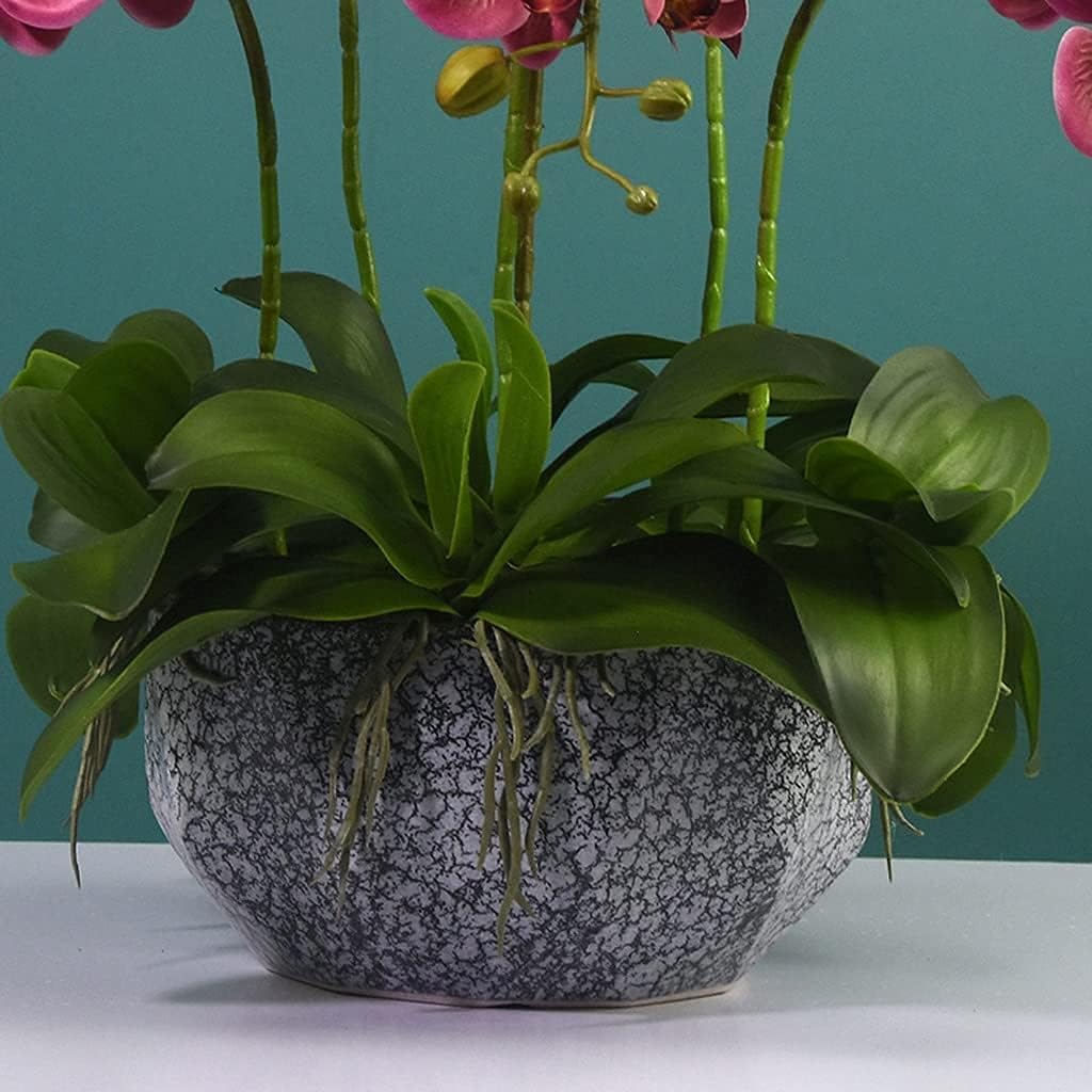 Orchidee, Fiori Artificiali, Fiori Finti, Piante Artificiali Vivaci, Decorazioni per la tavola e per Feste.