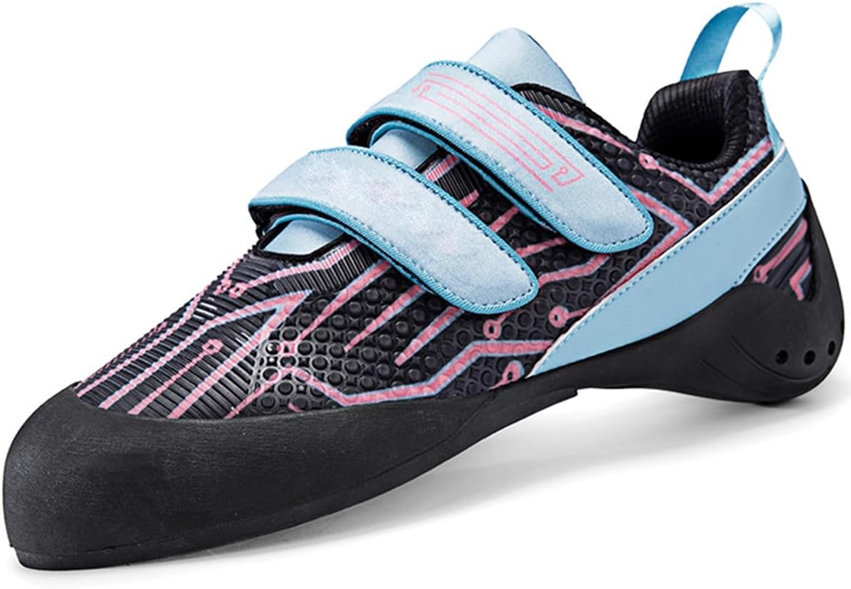Men Climbing Shoes Entry-Level Rock Climbing Shoes Breathable Slip-Resistant Professional Bouldering Shoes Beginners