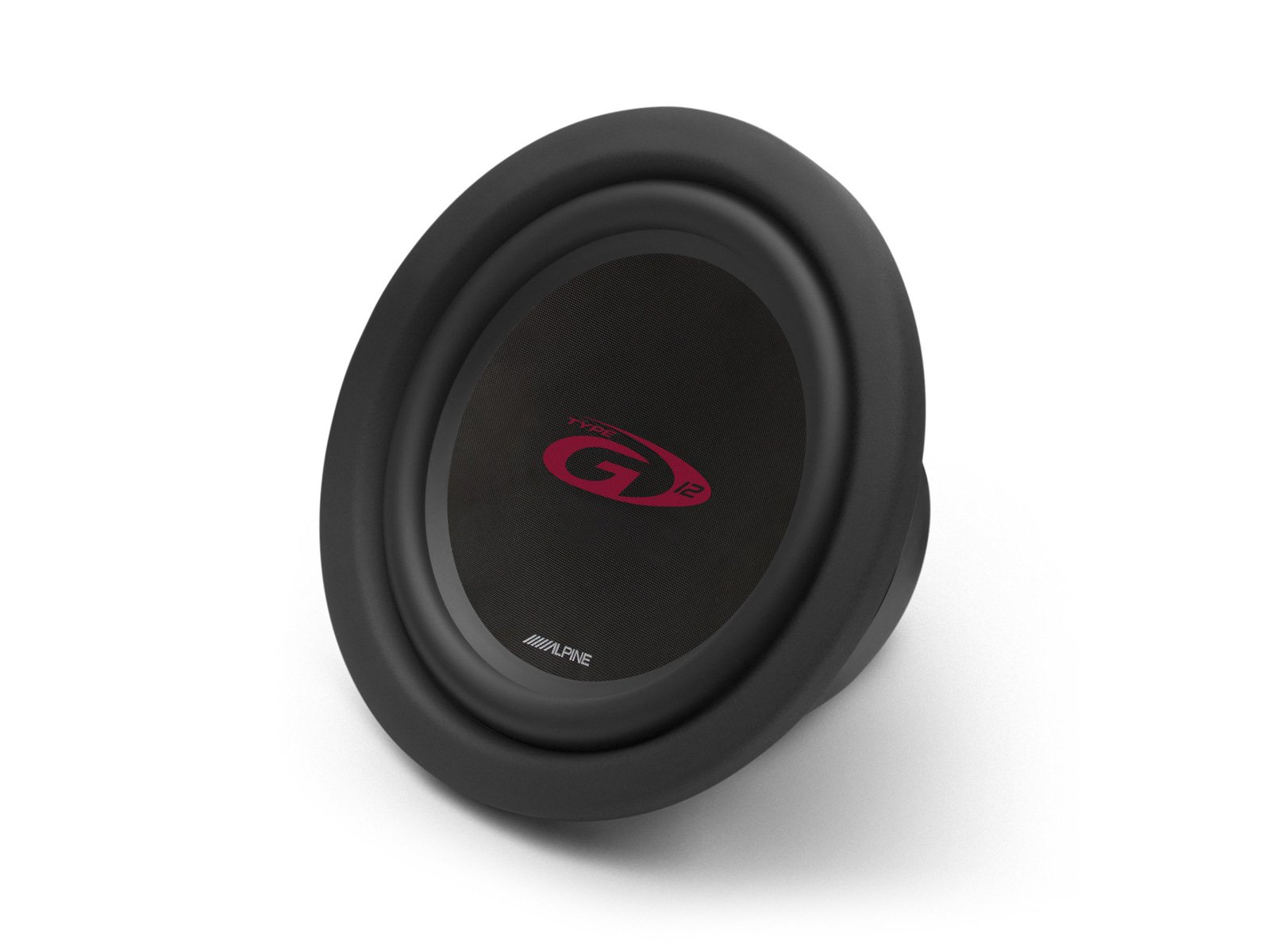 Alpine SWG-1244 Typ R Subwoofer 30 cm, Schwarz