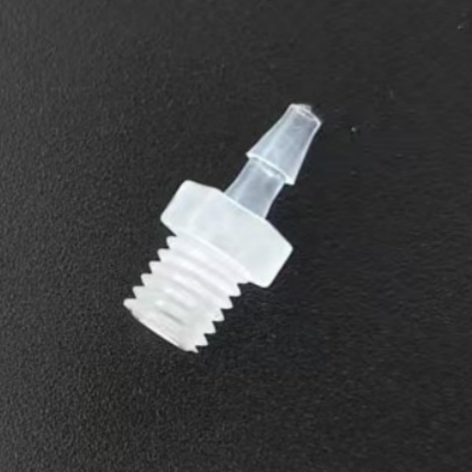 Plastikowa końcówka do węża, złącze adaptera z gwintem męskim 1/16" M5 do paliwa, gazu i cieczy - 25 szt.