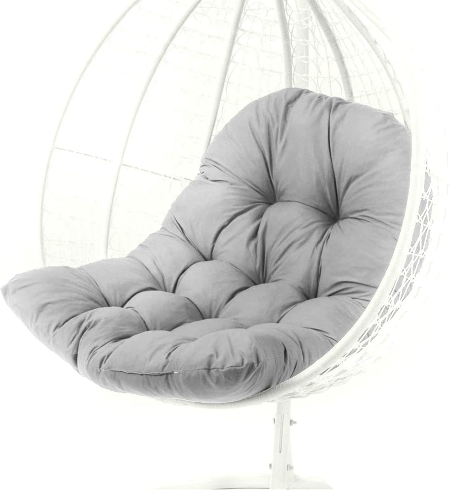 Cojín universal para asiento de repuesto para columpio, cojín para silla colgante, cojín para asiento de repuesto para banco de jardín, cojín para asiento de repuesto, cojín para silla tipo huevo,