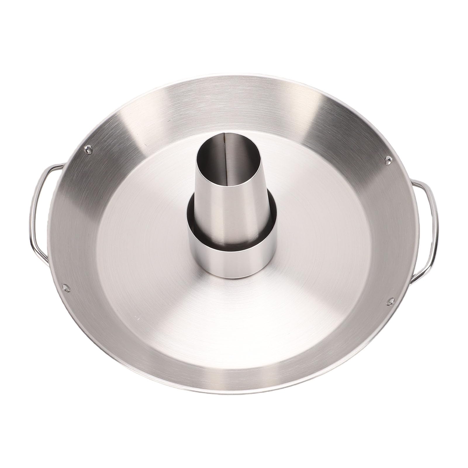 Kadimendium Bandeja para Asar Pollo con Lata de Cerveza, Acero Inoxidable Duradero, Soporte Desmontable para Barbacoa Al Aire Libre, 1 Unidad