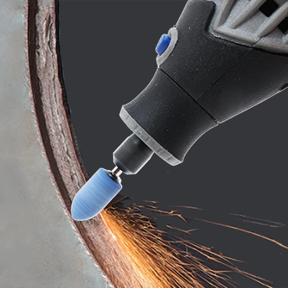 50 Pcs/Set Grinding Wheel Shanks, 4mm Abrasive Stone Head Wheel Sharpening Shank Rotary Tools - View #6